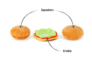 Plišasta igrača BURGER